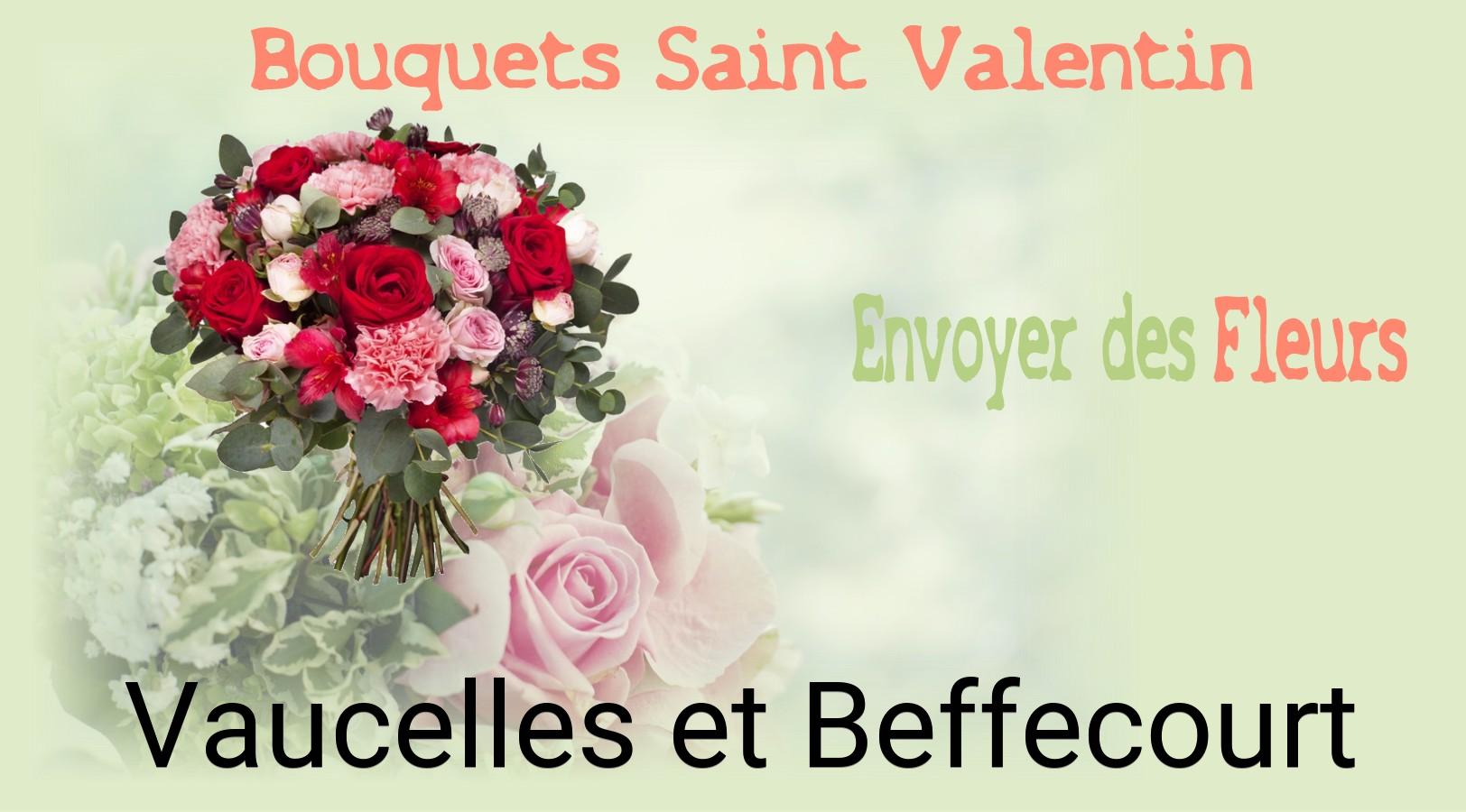 Roses de Saint-Valentin livrées à Vaucelles-et-Beffecourt